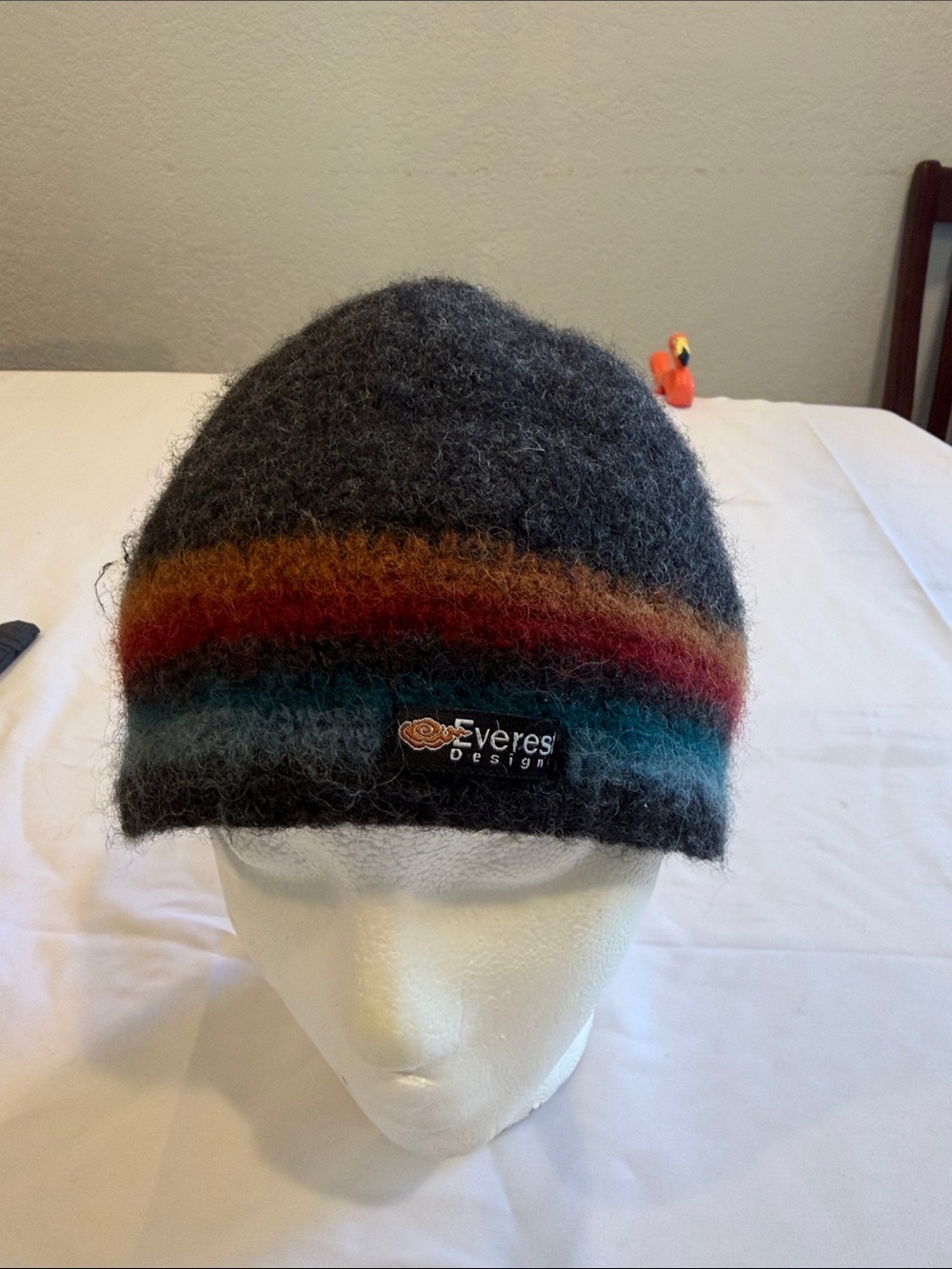 EVEREST DESIGNS 100% Wool BEANIE made in Nepal.